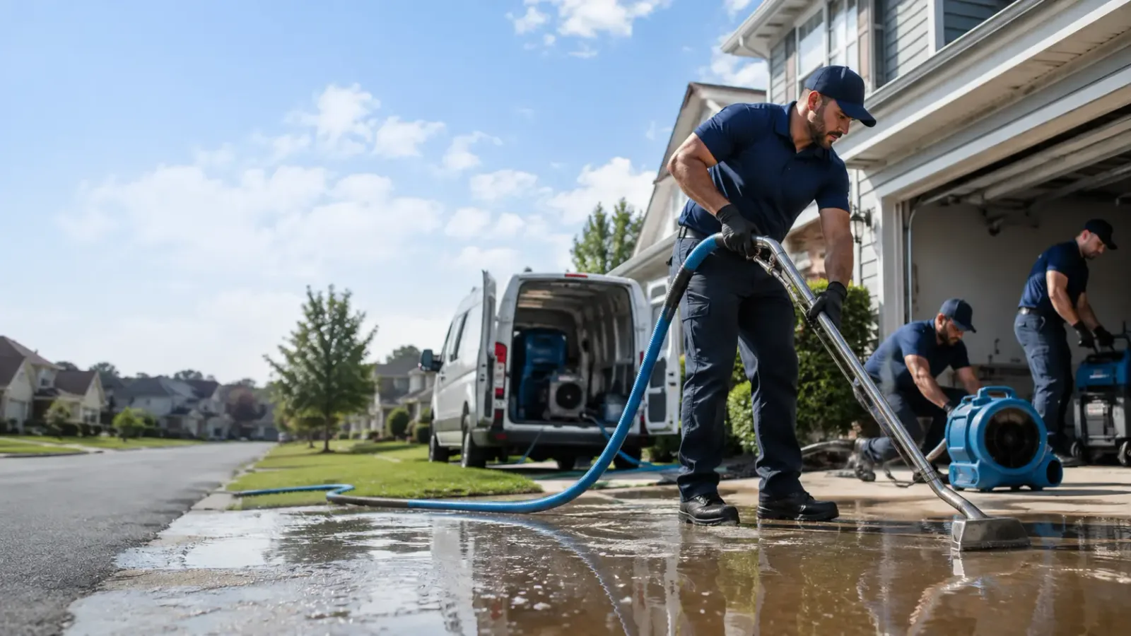 Flood Damage Restoration in Mexico, IN
